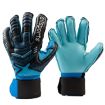 Ailsports ST5511 Goalkeeper Gloves, Size 8, Blue, Latex Finger Protection - 1