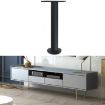Adjustable Stainless Steel Furniture Legs, 16cm, Matte Black - LH-TJ003 - 1