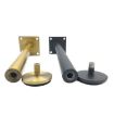 Adjustable Stainless Steel Furniture Legs, 25cm, Black Titanium - 5