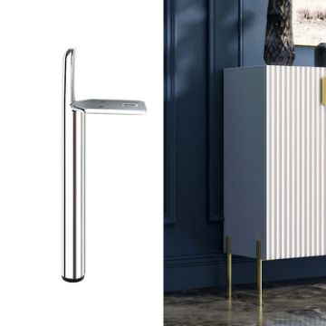 Cylindrical Metal Furniture Support Legs 20cm - Bright Color LH-D012-01 - 1