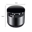 Black Car Ashtray with LED Ambient Light - Stylish & Functional Design - 3
