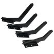 Adjustable Metal Furniture Support Legs 16.5cm Matte Black LH-DJ08 - 5