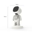 Astronaut Car Phone Bracket - Magnetic Adhesive Paste, Black - 3