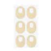 Latex Anti-Wear Callus Protection Sticker - Skin Color Elliptical - 1