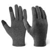 Large Grey Sports Fitness Training Gloves - Joint Protection & Warmth - 1