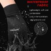 XL Black Velvet Anti-Slip Outdoor Sports Glove - 5