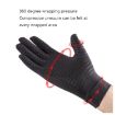 Copper Fiber Anti-Slip Sports Fitness Gloves, Size M - Pressure Support - 4