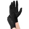 Copper Fiber Anti-Slip Sports Fitness Gloves, Size L - Pressure Support - 1