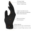 Copper Fiber Anti-Slip Sports Fitness Gloves, Size L - Pressure Support - 3