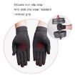 Copper Fiber Anti-Slip Sports Fitness Gloves, Size L - Pressure Support - 6