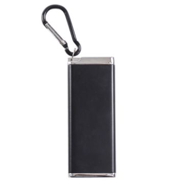 Black Portable Cigarette Case with Lid and Sealed Ashtray - 1