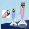 Gradient Mermaid Handle Titanium Nail Clipper - Small, Colorful Nail Art Tool - 2