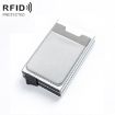 RFID Aluminum Alloy Anti-Degaussing Coin Card Holder - Silver - 1