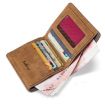 Baellerry BLR1152 Men's Vintage Frosted Two Fold Wallet - Gray Horizontal - 7