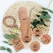 Kraft Paper Gift Tags 100pcs with 20m Hemp Rope (L-08) - 2
