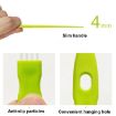 50 PCS Crevice Cleaning, Garlic Masher & Coffee Machine Brush (Random Color) - 4