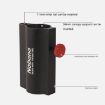 Black Outdoor Camping Canopy Pole Holder - Durable & Portable - 4