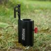 Black Outdoor Camping Canopy Pole Holder - Durable & Portable - 7