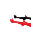 KFS-05 Longitudinal Handle Coffee Machine Cleaning Brush 2 PCS Red - 4