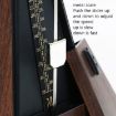 Universal Rhythm Instrument - FRIEND Tower Piano Guitar Violin (Ebony Color) - 4