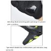 MOTOCENTRIC 13-MC-010 Touch Screen Motorcycle Gloves, M, Gray, Breathable - 6