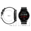 Smart Heart Rate Blood Pressure Oxygen Monitor Bluetooth Watch Blue - 3