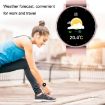 Smart Heart Rate Blood Pressure Oxygen Monitor Pedometer Bluetooth Watch - 7