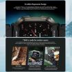SATM M1 Green Outdoor Waterproof Bluetooth Smart Watch - 4