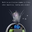 Portable Black TFT Screen Alcohol Tester - Blow Type Breathalyzer - 3