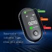 Portable Black TFT Screen Alcohol Tester - Blow Type Breathalyzer - 5