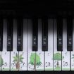 Giraffe Piano Keyboard Stickers for M52 88/76/61/54/49 Keys - 6