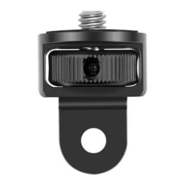1/4 Inch Screw Converter Tripod Adapter for Sport Camera - Black - 1