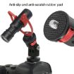 1/4 Inch Screw Converter Tripod Adapter for Sport Camera - Black/Red - 6
