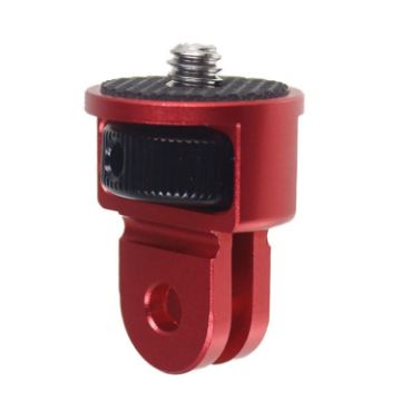 1/4 Inch Screw Converter Tripod Adapter for Sport Camera - Red Black - 1