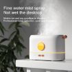JF801 Desktop Flame Aroma Diffuser Humidifier - Monochrome Light-Green - 5