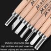 MYTEC 12 PCS Woodworking Rubber Stamp Carving Tool Knife Set - 5