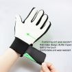 Kids Goalkeeper Gloves Size 6 - Latex Anti-Collision, Orange - 3