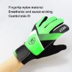 Kids Goalkeeper Gloves Size 6 - Latex Anti-Collision, Orange - 4