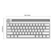Ajazz K620T 62-Key Bluetooth Wireless Mechanical Keyboard, Pink Shaft - 3