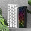 Ajazz K620T 62-Key Bluetooth Wireless Mechanical Keyboard, Pink Shaft - 2