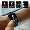 HD6 1.69" Pink Smart Watch with Heart Rate Monitoring - Multifunctional - 5