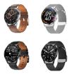 HD2 1.32" Heart Rate Smart Watch - Black Leather Strap - 2