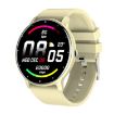 ZL02 Yellow Smart Watch with Heart Rate Monitor & Pedometer - 1