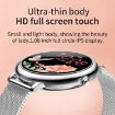LOANIY CF80 1.08" Heart Rate Smart Bluetooth Watch - Black Steel - 3