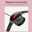 LOANIY CF80 1.08" Heart Rate Smart Bluetooth Watch - Black Steel - 7