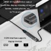 Blueendless 7-in-1 Type-C USB 3.0/2.0 HDMI 4K HUB Adapter - 7