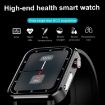 LOANIY E86 1.7" Heart Rate Smart Bluetooth Watch - Blue - 4