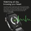 LOANIY E86 1.7" Heart Rate Smart Bluetooth Watch - Black - 7