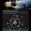 LOANIY G32 Smart Watch, 1.32" Heart Rate Monitor, Green - 7