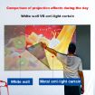 84" Folding Metal Anti-Light HD Projection Screen 4:3 172x125cm - 5
